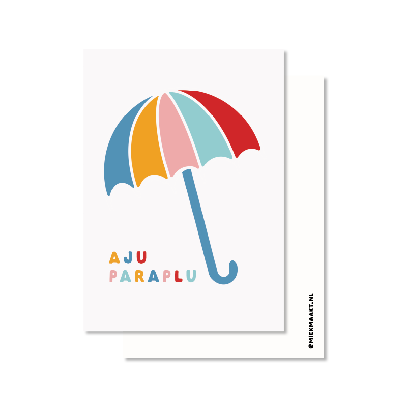 Kaart Aju paraplu