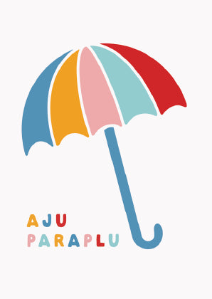 Kaart Aju paraplu