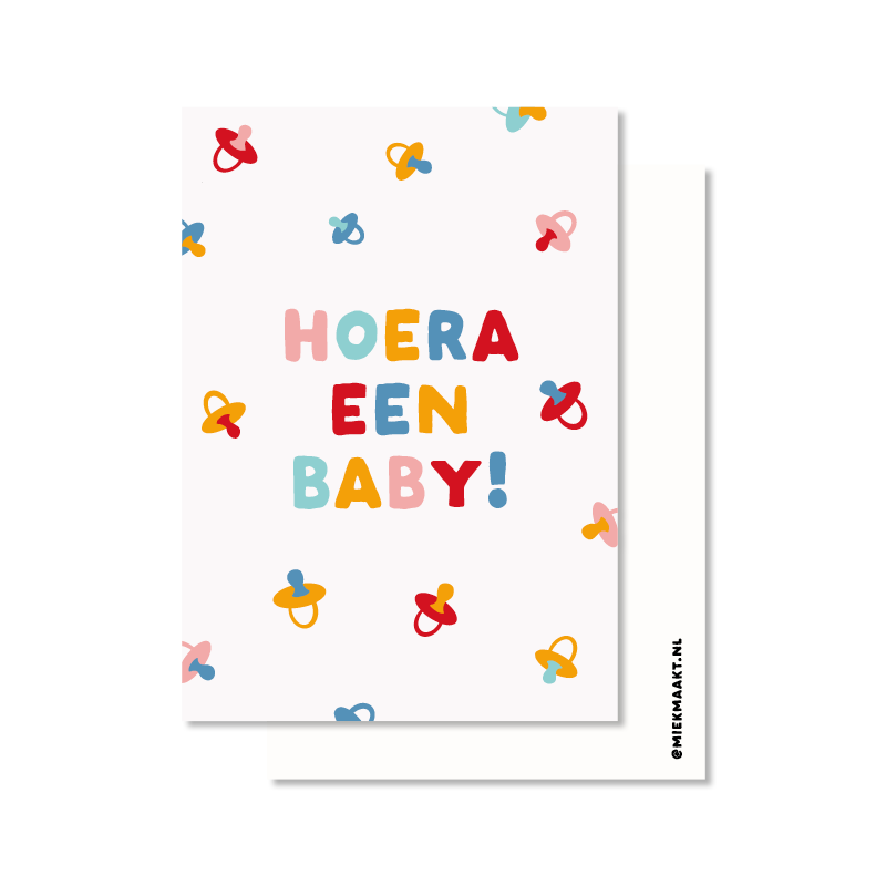 Hoera een baby