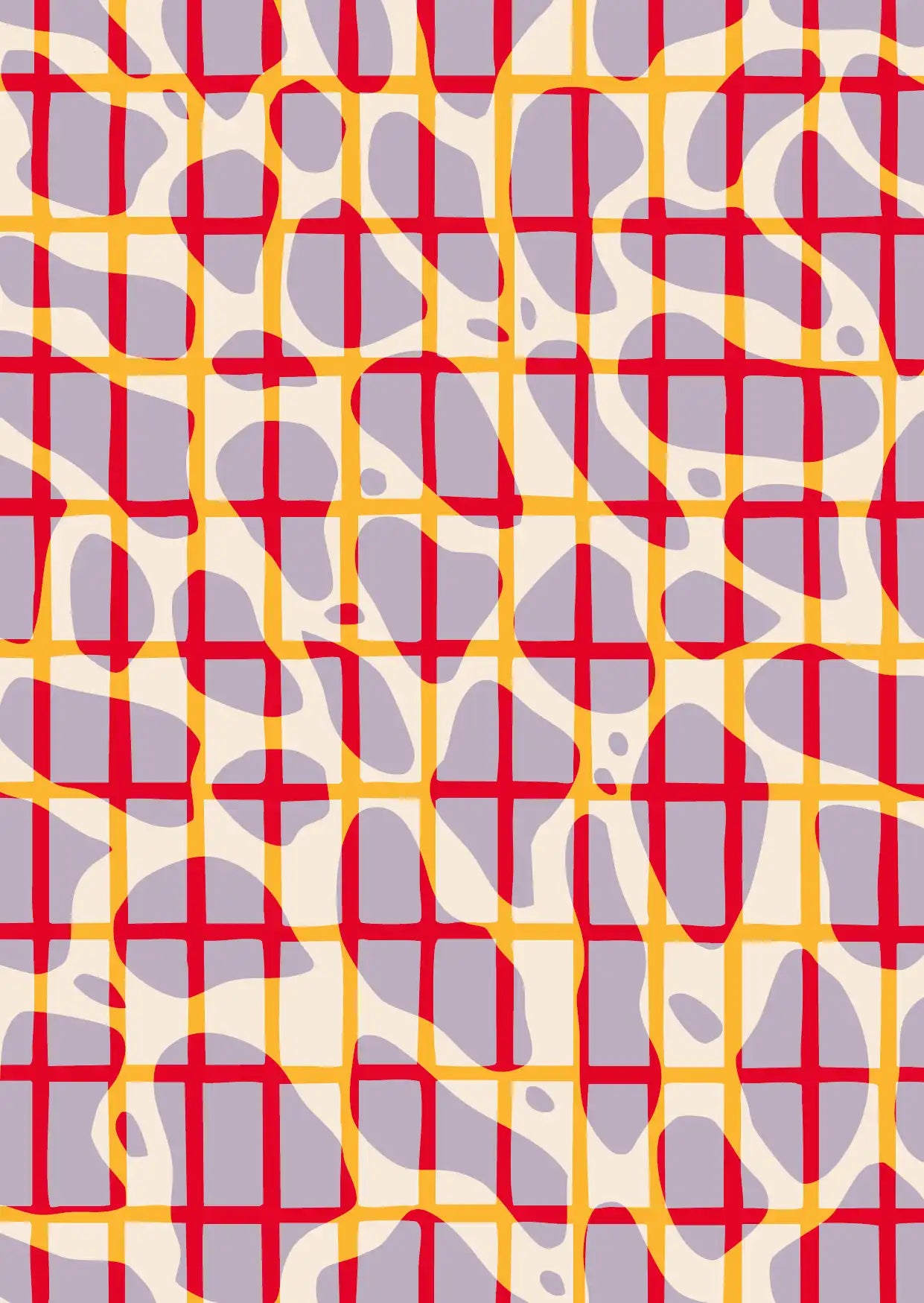 Abstract waterpatroon