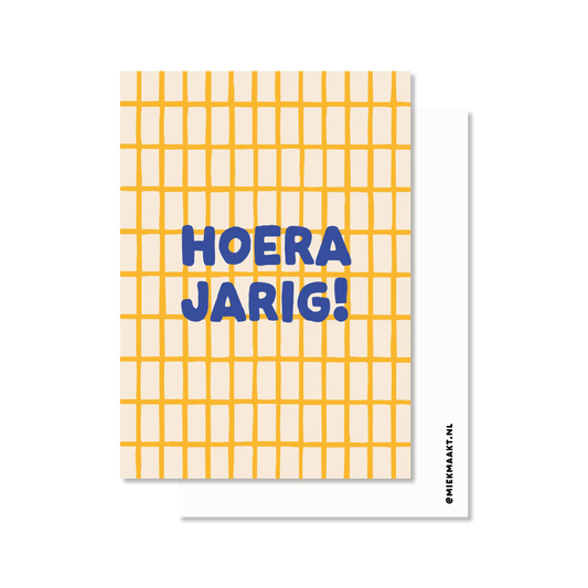 Hoera jarig!